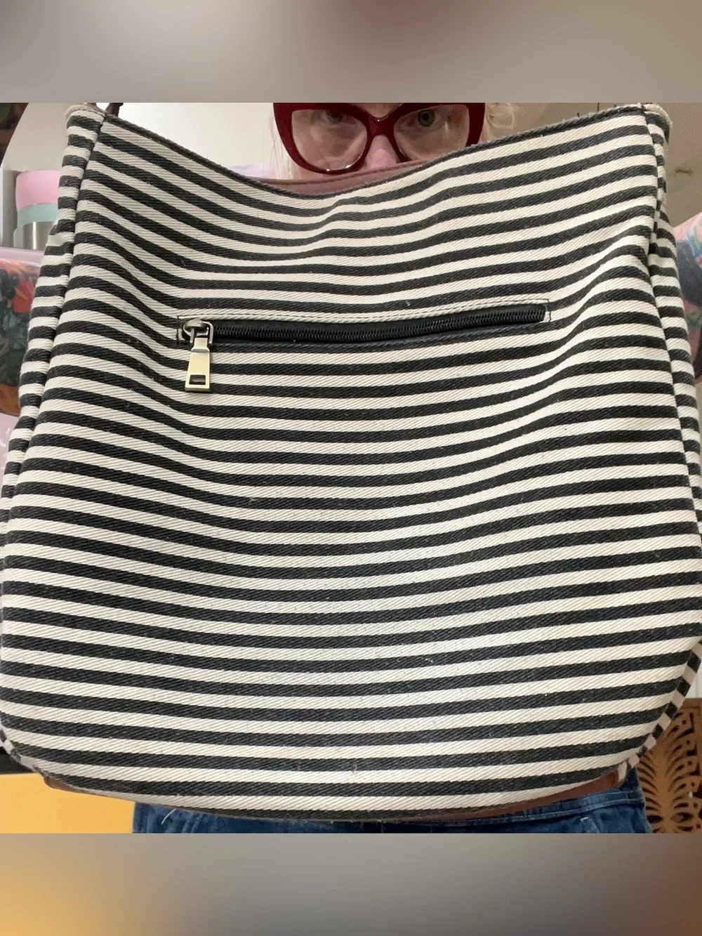 MMS Tapestry festival carry on hobo bag